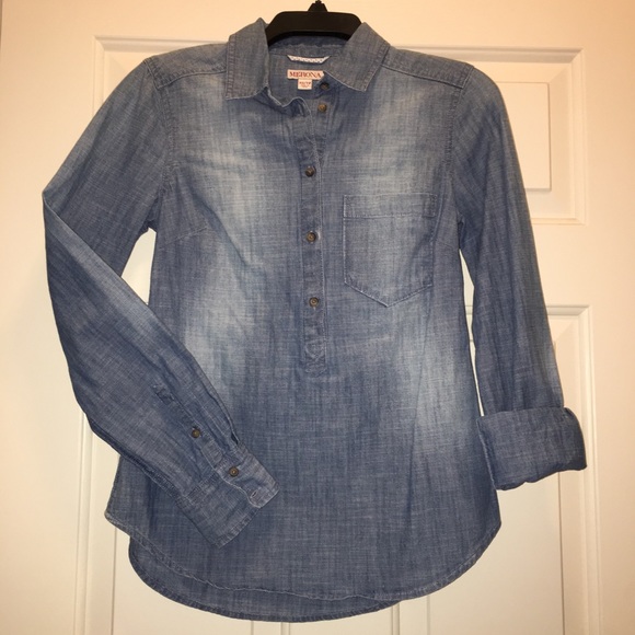 LOWEST PRICE!!☀️Merona brand denim tunic! - Picture 5 of 5